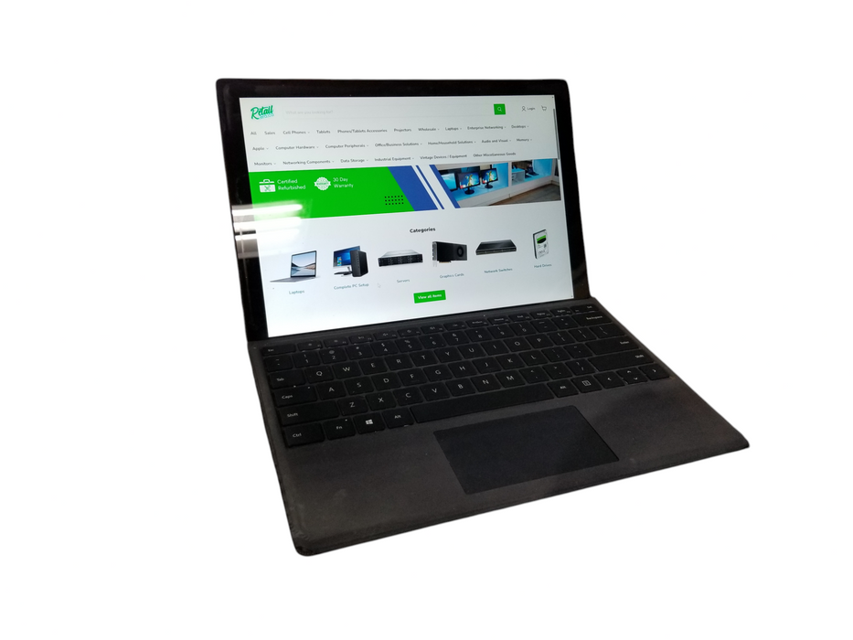 Microsoft Surface Pro 6 1796 Core i5-8350U CPU 8GB RAM 256GB SSD - READ  BudLap