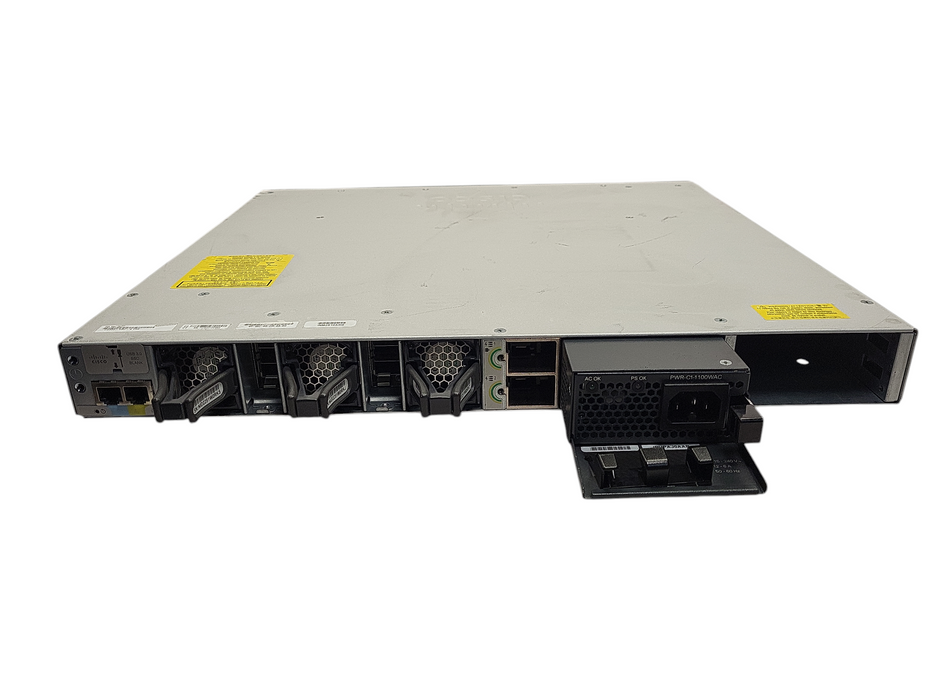 Cisco C9300‑48U‑A‑E V02 48‑Port PoE+ Catalyst Switch w/ 1x PSU $