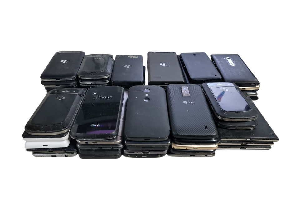 Lot of 55x Android Phones [LG/Nokia/Blackberry | AS-IS]