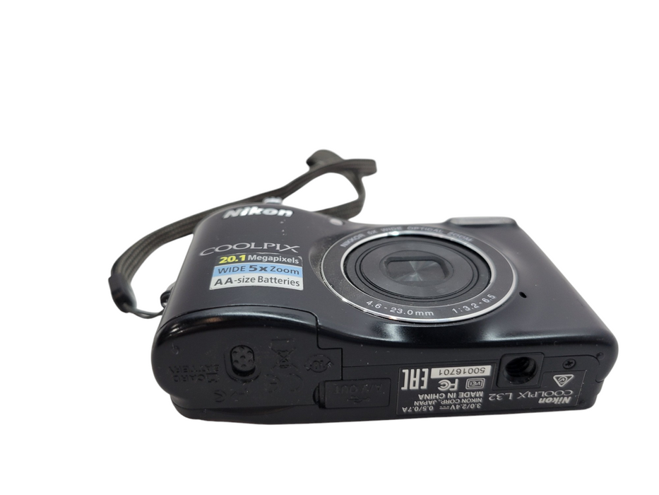 Nikon Coolpix L32 - 20.1MP Digital Camera Q%