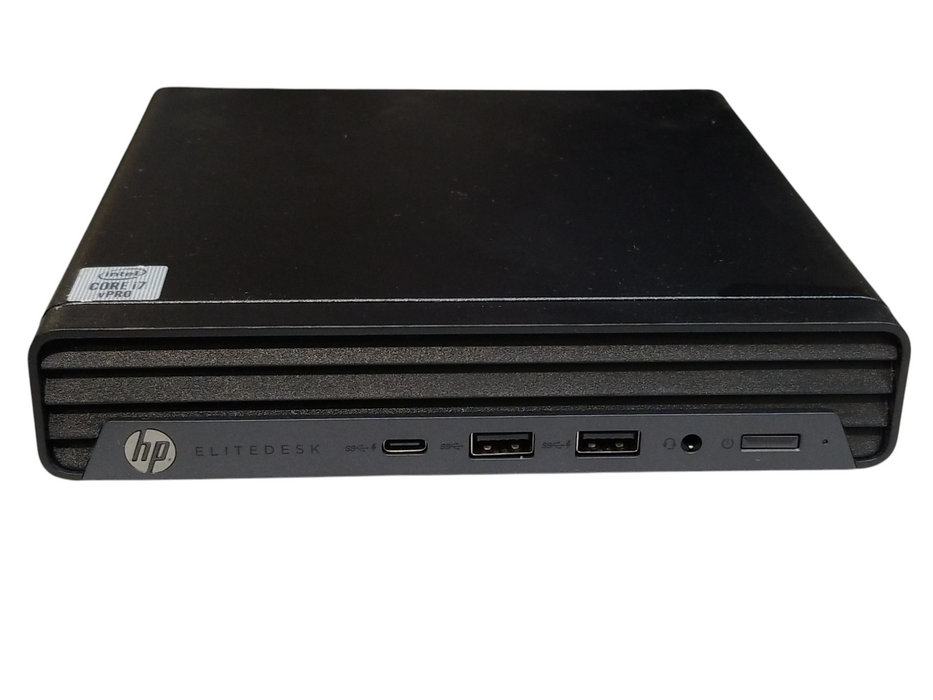 HP EliteDesk 800 G6 USFF, i7-10700T CPU 2.00GHz 16GB RAM - 250GB NVMe w/ AC
