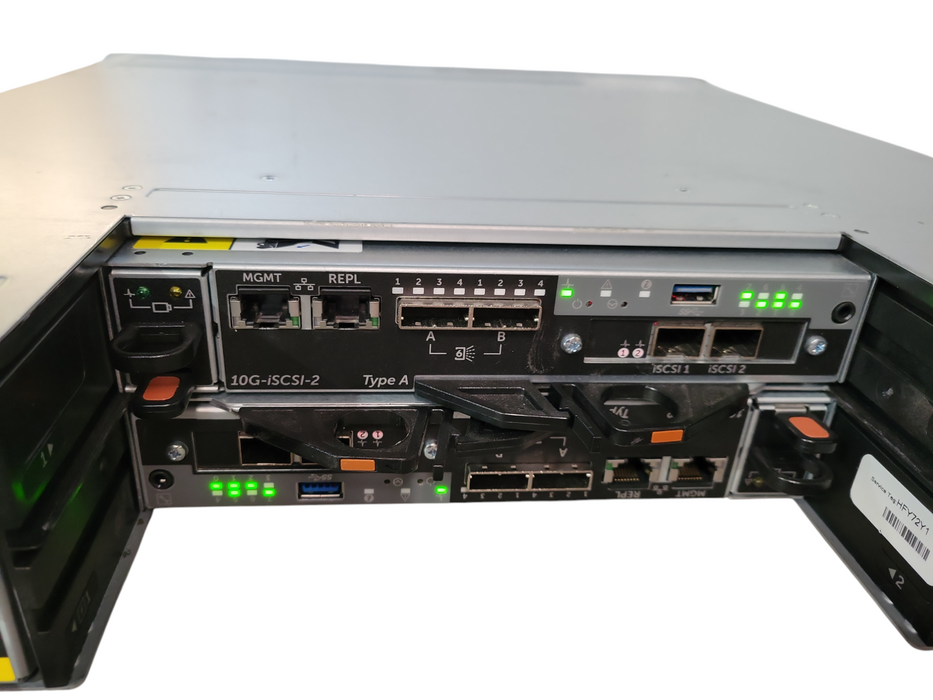 Dell Compellent SC4020 24x 2.5" Storage Array 2x 10G-iSCSI-2 Storage ControLler E15M E15M001 !