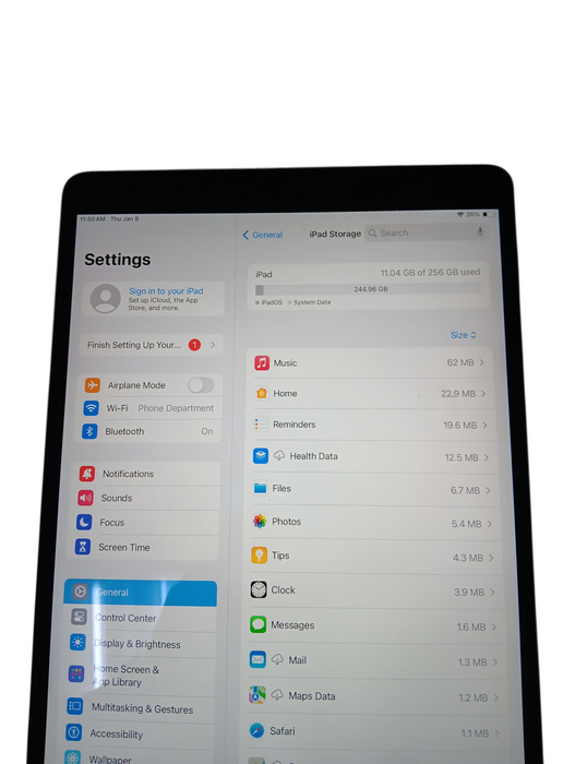 Apple iPad Pro 10.5" - 256GB - Space Gray [A1701]