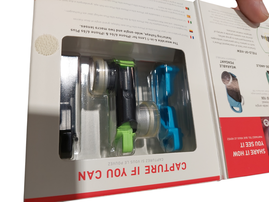 Ollo Clip Lens Kit for Iphone 6 Wide Angle Fisheye NEW =