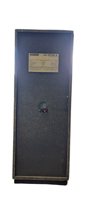 Vintage Accusound AS-212 Speaker From the 80's|  READ