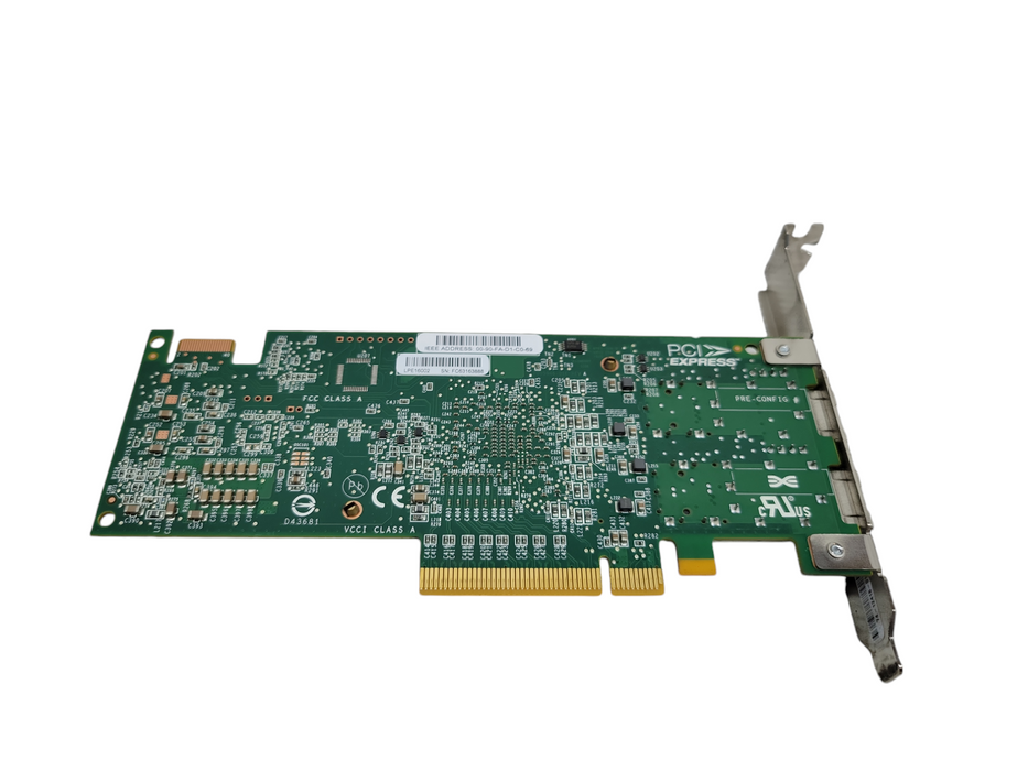 Cisco Emulex LPE 16002 2-Port 16Gbps Fiber Channel Card UCSC-PCIE-E1600 FB %