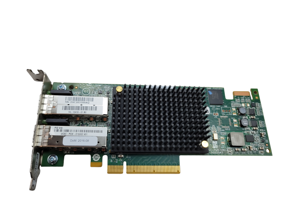 HP StoreFabric 719212-001 SN1100E C8R39A LPE16002 2-Port 16Gbp Fibre Channel  %