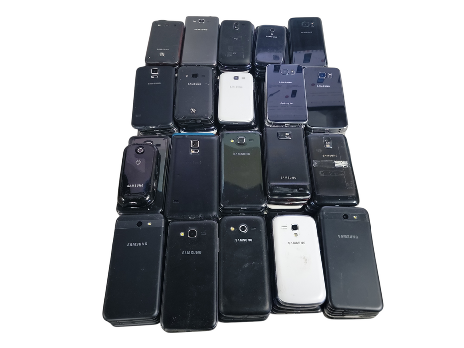 Lot of 100x Samsung Phones [Assorted Models | AS-IS]