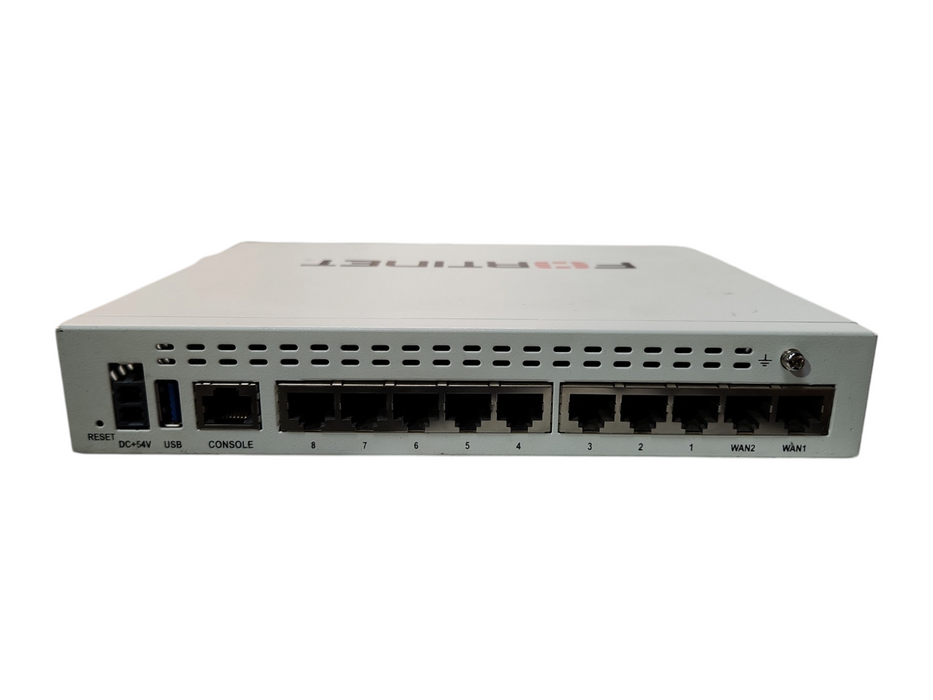 Fortinet FortiGate FG-60E-POE, Network Security-Firewall Appliance, READ