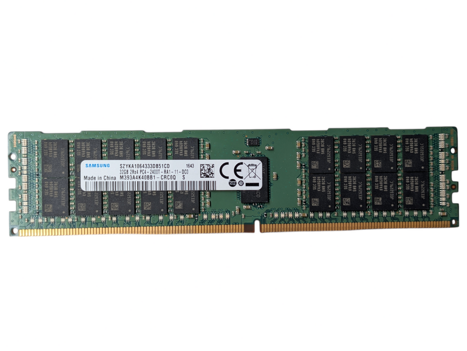 32GB DDR4 Server Memory Module RAM Samsung 2Rx4 PC4-2400T-RA1-11-DC0  Q-