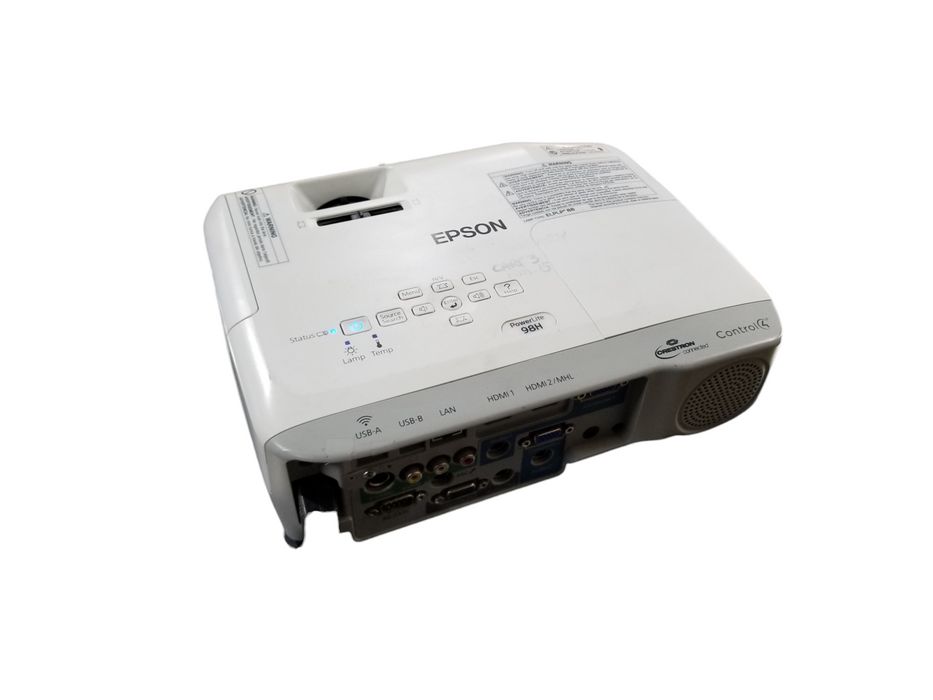 Epson PowerLite 98H H687A 3LCD XGA Projector 3000 Lumens, 280H Hours