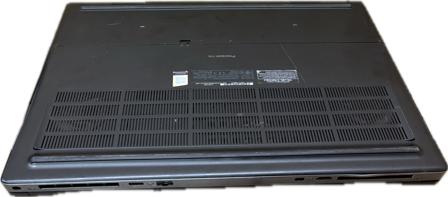 Dell Precision 7730 4K i7-8850H QUADRO P5200 16GB GPU 64GB RAM 512GB SSD  Lap200