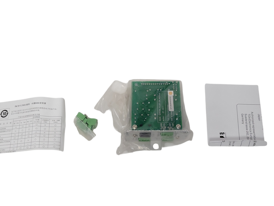 Open-Box TOA ZP-001T Zone Paging Module For M9000 Series Pre-Amp _