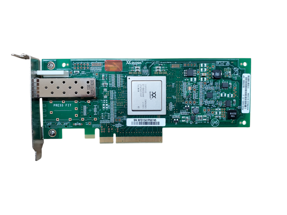QLogic QLE2560-HP Single Port 8GbE PCIe HBA Adapter