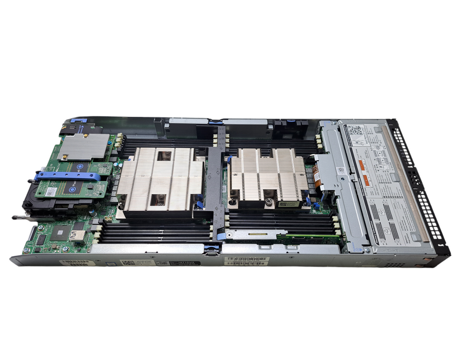 Dell PowerEdge FC640 Blade | Barebones | No CPU/RAM/HDD's | 2x Heatsink