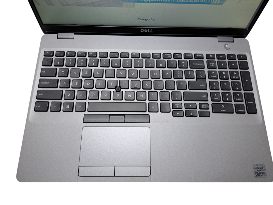 Dell Precision 3551 | i7-10750H @2.60GHz, 32GB DDR4, Quadro P620, 256GB SSD  Lap200