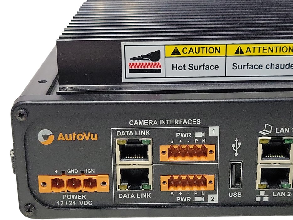 Genetec AU-H-XTU-X2 AutoVu LPR Processing Unit, Read _