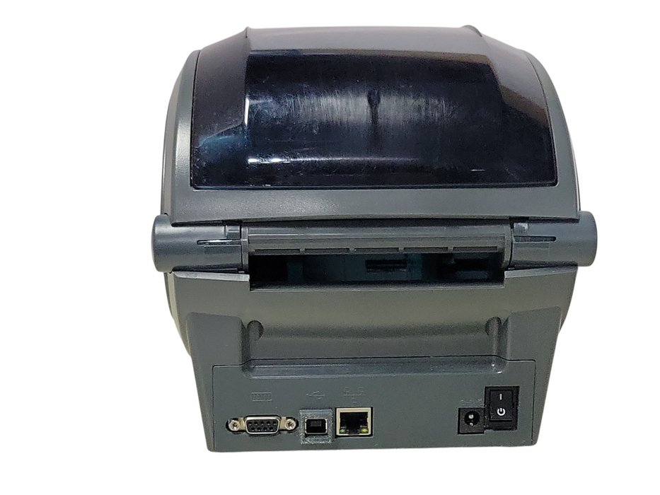 Zebra GX420T Thermal Printer USB and Ethernet GX42-102410-000 w/ Power adapte _