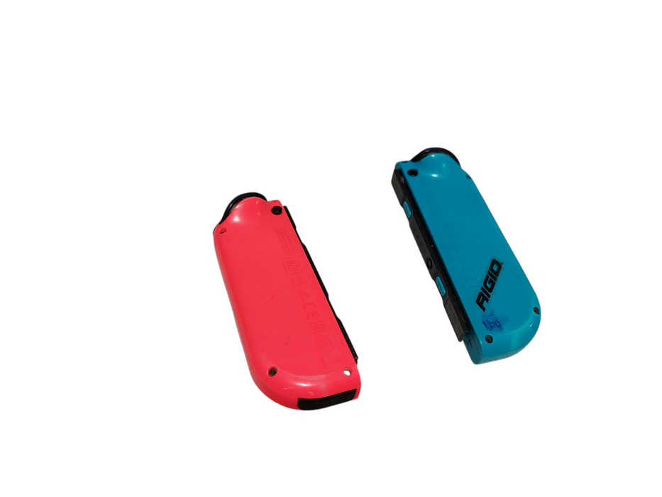 2 Nintendo Switch Neon Joycons ( Parts )  =