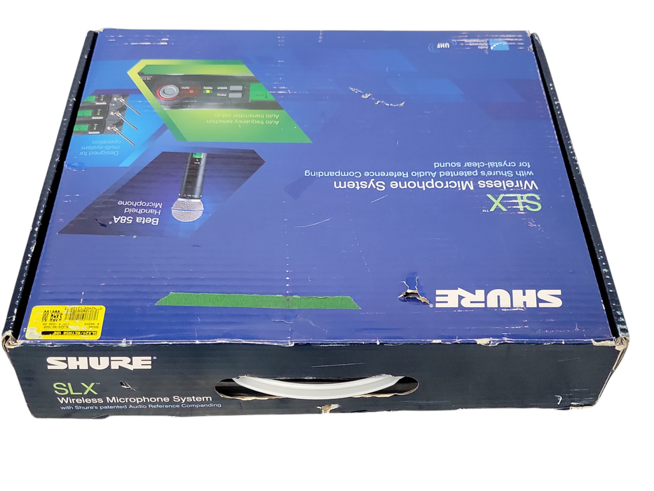 shure slx wireless microphone system, No MIC, READ _