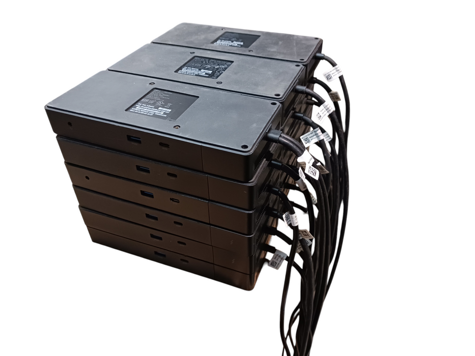 Lot of 18x Assorted Dell WD19 Laptop Docking Stations For Parts READ