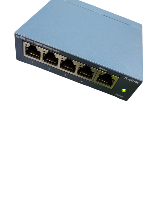 Lot 3x TP-Link TL-SG105S 5-Port Multi-Gigabit Ethernet Switch