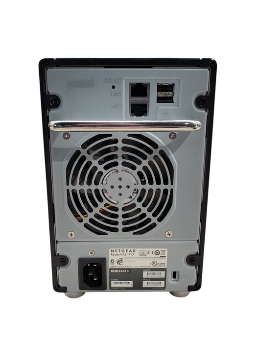 Netgear ReadyNAS NVX RNDX4410 4-Bay NAS w/ Caddies *READ*