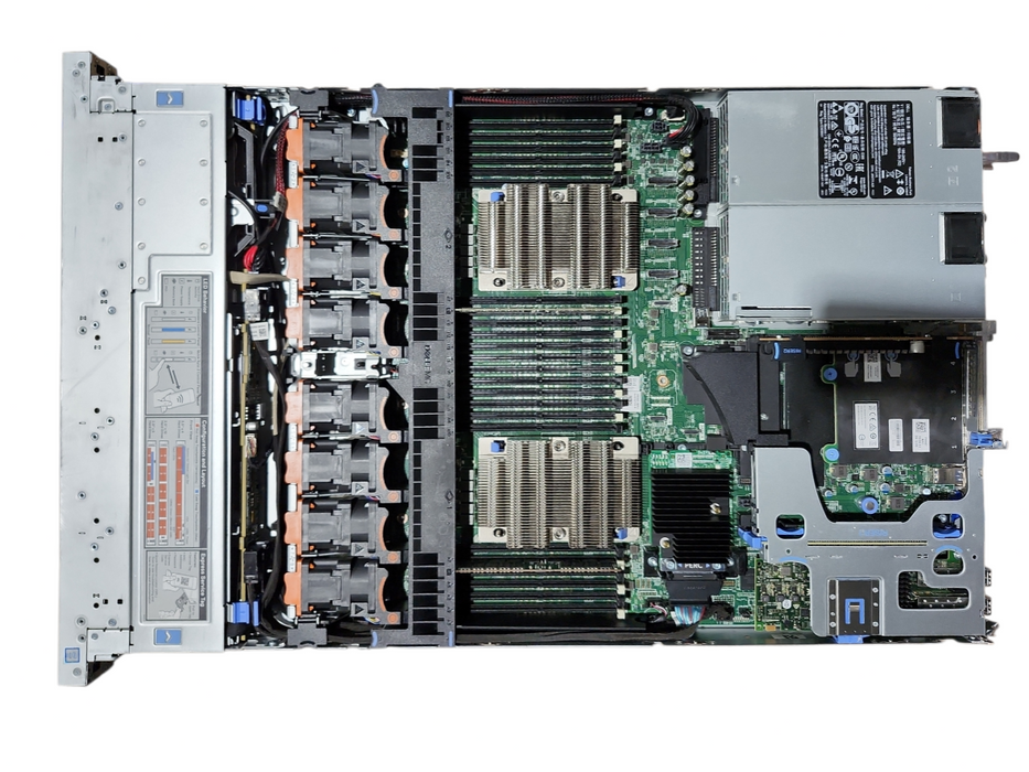 Dell PE R640 1U 8x 2.5", 2x Xeon Silver 4110, 64GB DDR4, 4x1.2TB SAS