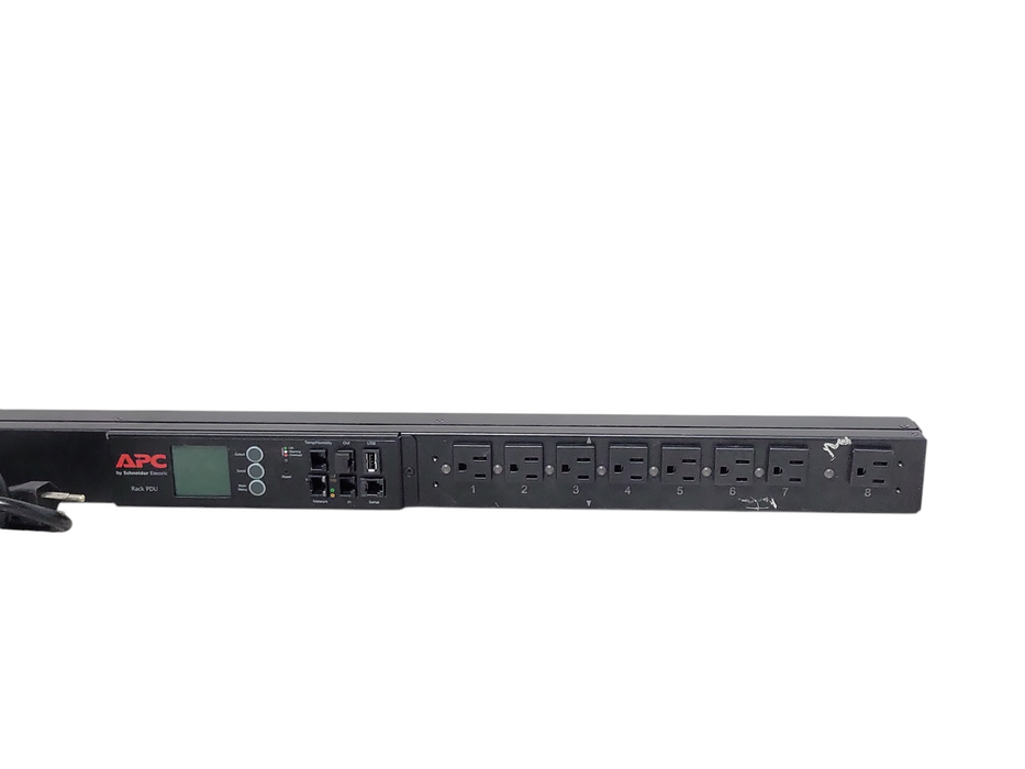 APC AP8931 power distribution unit (PDU) 8 AC outlet(s) Black _