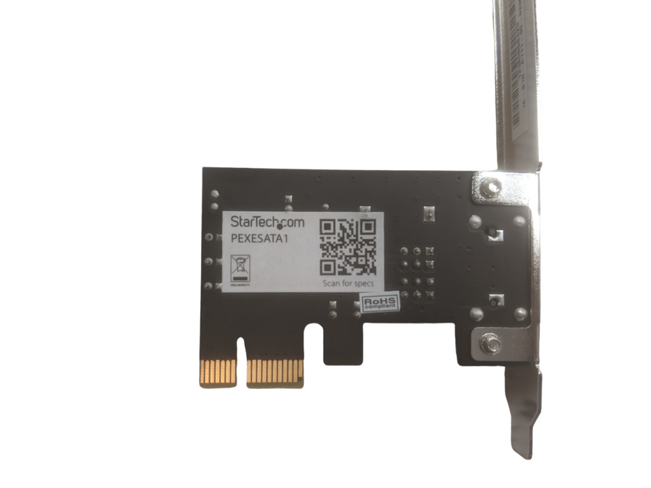 StarTech PEXESATA1 | Single Port PCI Express eSATA Controller Card