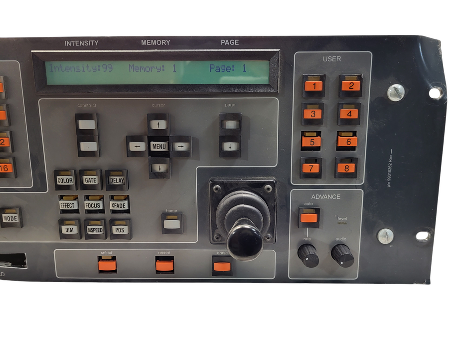 Techobeam System Lighting Controller LCD Screen Lightwave Research READ $