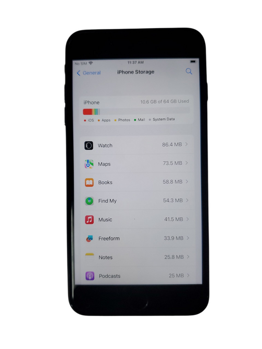 Apple iPhone 8 Plus - 64GB - Space Gray [A1897]
