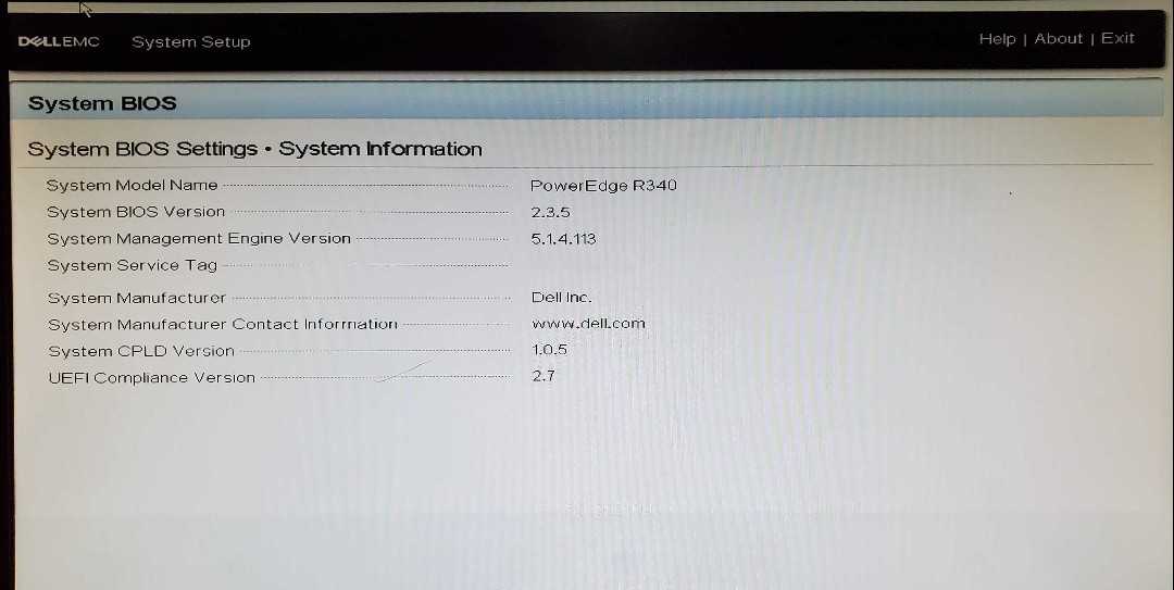 Dell PowerEdge R340 1x Xeon E-2124 16GB DDR4 H330 - No HDD
