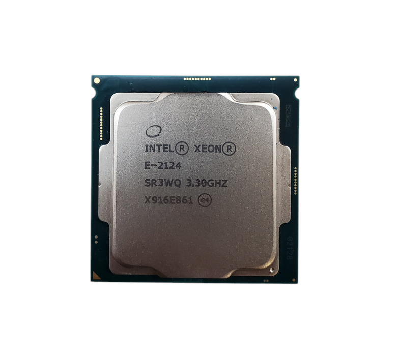 Intel Xeon E-2124 @ 3.30GHz SR3WQ Quad-Core Server CPU