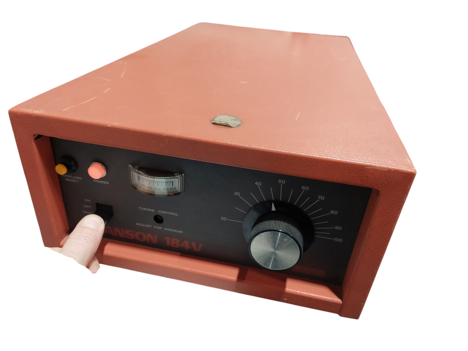 Vintage Branson Ultrasonic Power Supply Sonic Power Company Model: 184V  =