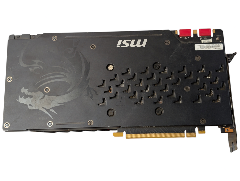 MSI GeForce GTX 1080 Gaming X 8G Graphics Card PLEASE READ  -