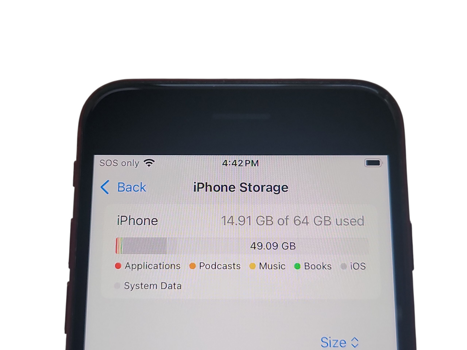 Apple iPhone SE 3 - 64GB - Red [A2595]