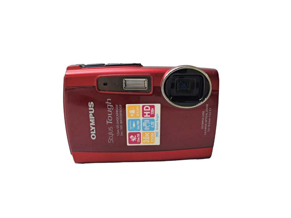 Olympus Stylus Tough 3000 Red 12MP 2.7