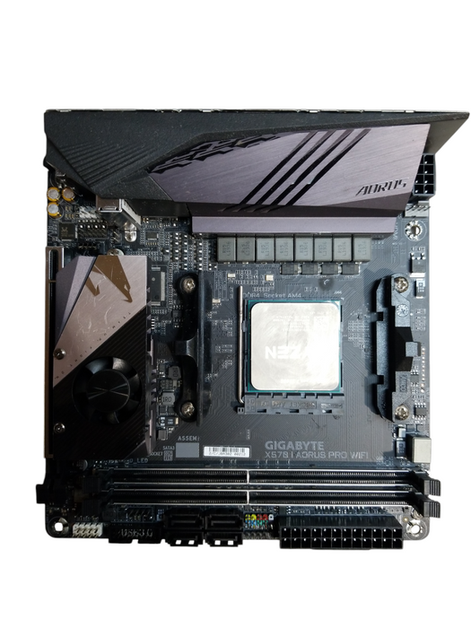 Gigabyte X570 I AORUS PRO WIFI MotherBoard w/ AMD Ryzen 7 5700G *READ*