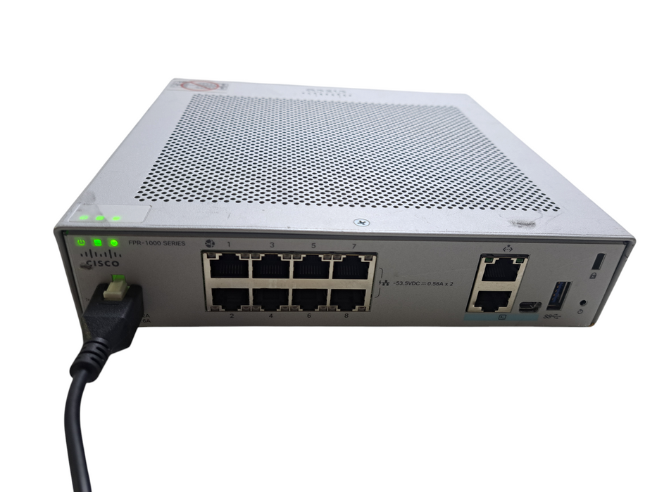 Cisco Firepower 1000 Series FPR-1010 Network Security Firewall *READ*