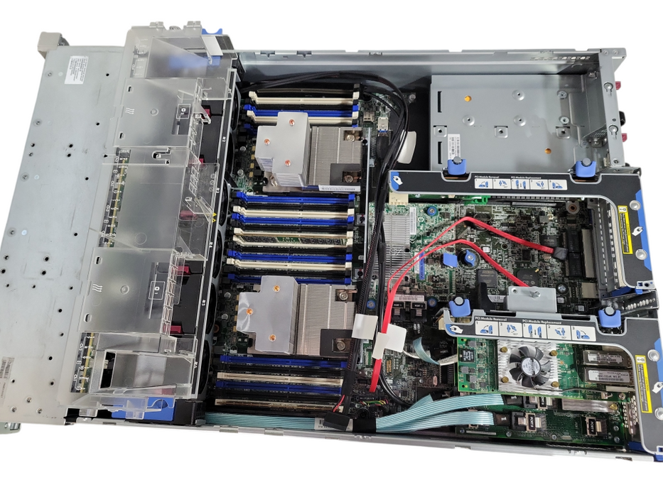 ProLiant DL380 Gen9 - 2x Xeon E5-2680 v3 32GB DDR4 B140i P440ar 2x800W PSU !