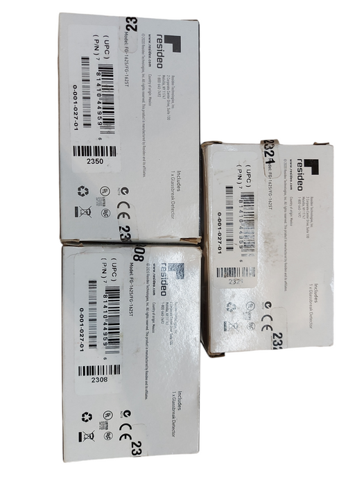 Lot3x - Resideo- Glassbreak Detector - FG-1625 - FG-1625T -New