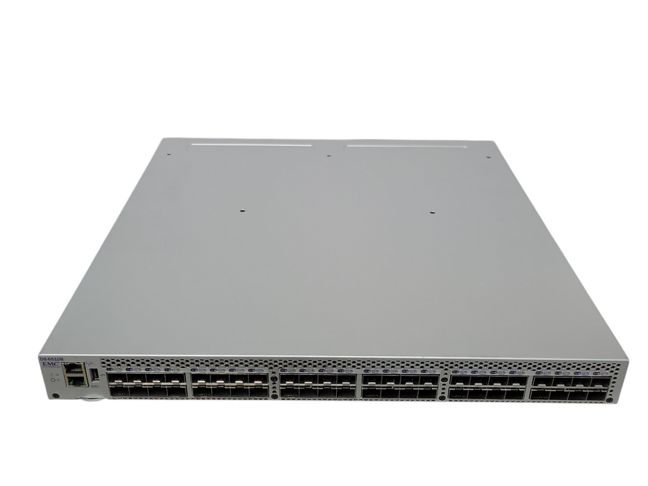 Brocade EMC2 DS-6510B Brocade 6510 48-Port 24-Port Active FC Switch, READ _