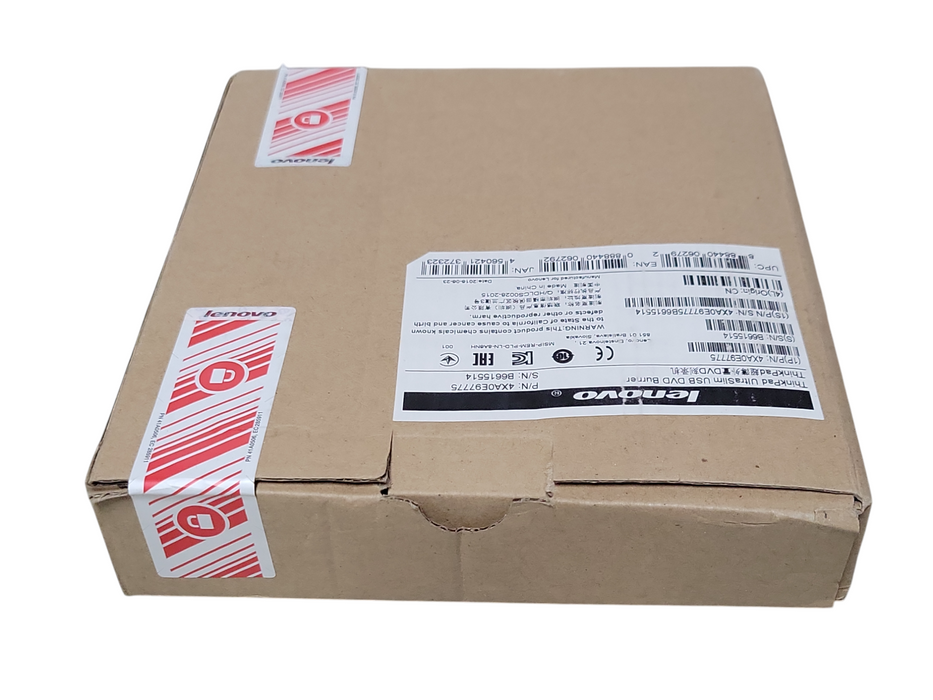 Lenovo ThinkPad 4XA0E97775 Ultra Slim Portable External DVD Burner USB  Q_