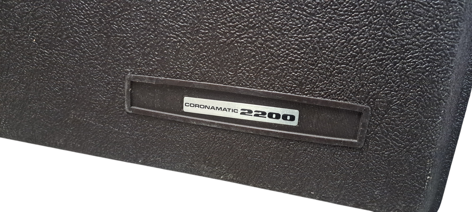 Vintage 1970s Smith Corona Coronamatic 2200 Electric Typewriter W/Case