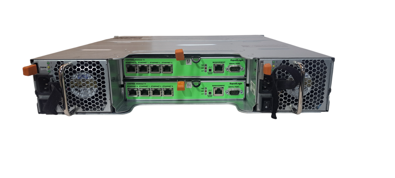 Dell EqualLogic PS6100 Storage Array |2x Controllers| 2x 700W PSU No HDD