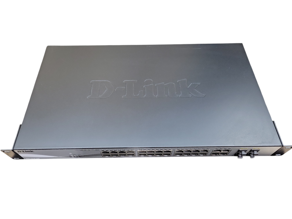 D-Link DGS-1210-28P 28-Port PoE Gigabit Web Smart Switch H/W:F1 !