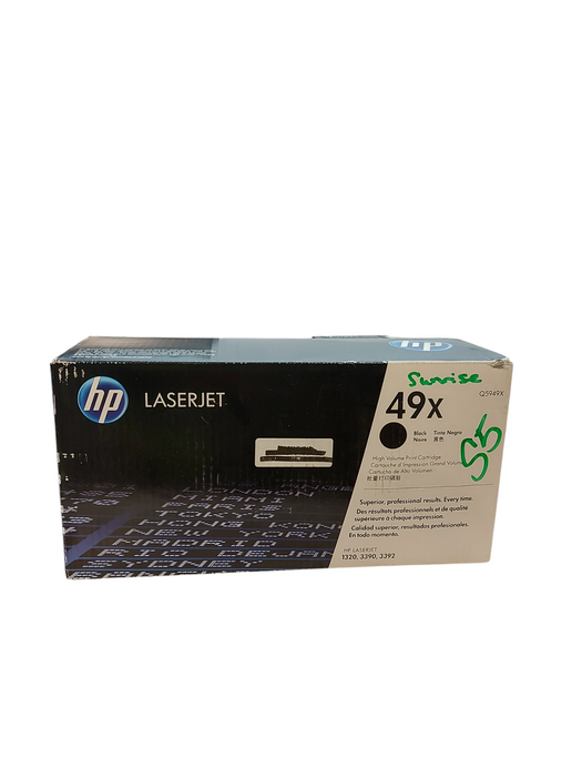 HP 49X (Q5949X) High Volume Print Cartridge - Black Q