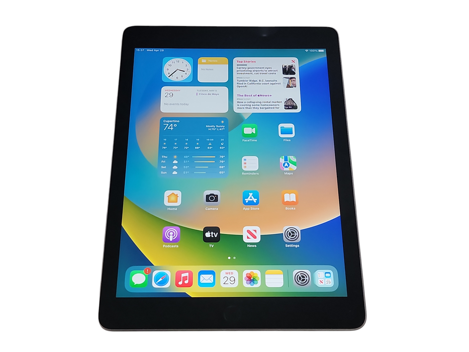 Apple iPad 5th Gen - 128GB - Space Gray [A1822] (