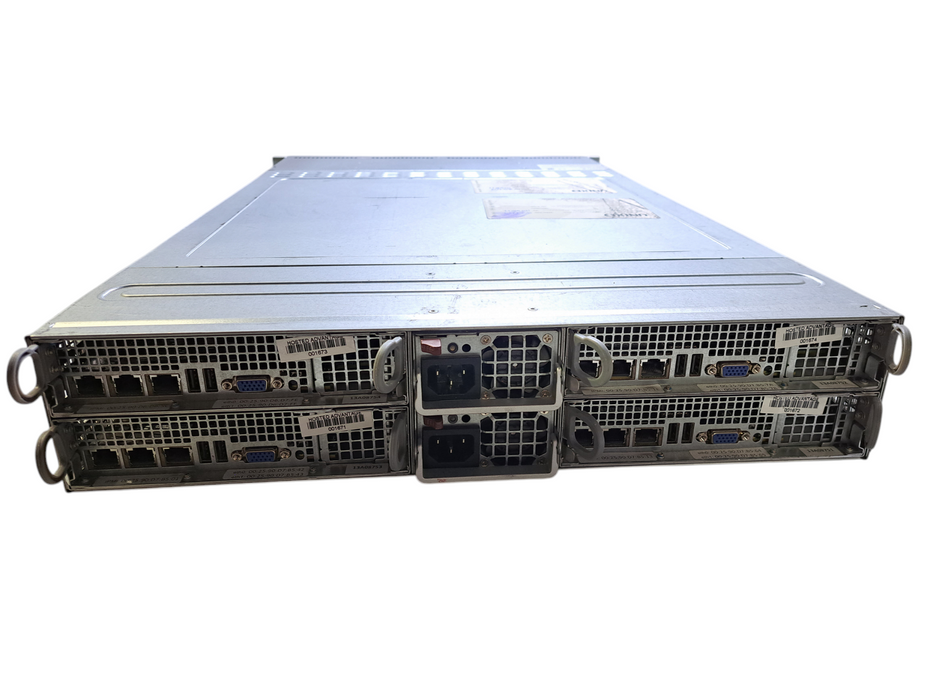 SuperMicro 4-Node X9DRT-HF+ Server | 8x Xeon E5-2670 v2 @2.50GHz, 512GB RAM